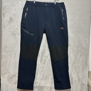 MAGCOMSEN Winter Pants Size 38 Hiking Water Resistant Snow Ski Fleece Lined Logo